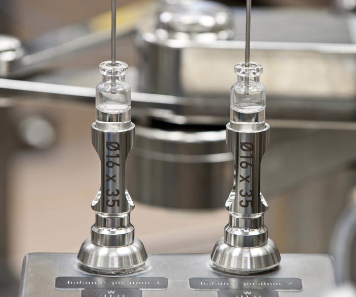 Vdsc automatic vial filler Rentschler Biopharma CDMO Xpert alliance Vdsc automatic vial filler