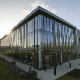 Rentschler Biopharma Building in Stevenage UK 