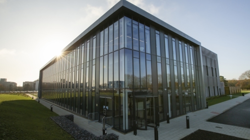 Rentschler Biopharma Building in Stevenage UK 
