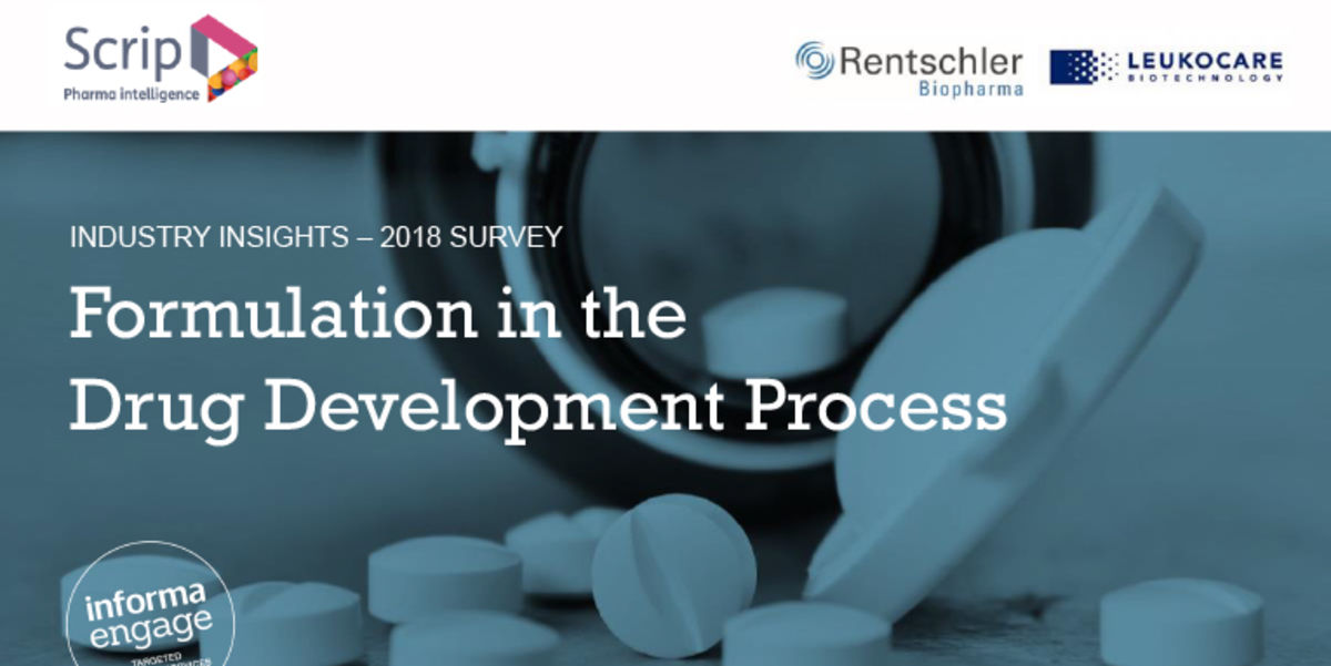 Rentschler Biopharma News Formulation in the drug development process