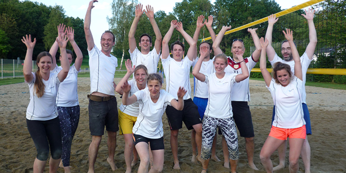 Rentschler Biopharma news Rentschler teams at the beach volleyball tournament with super placements.jpg