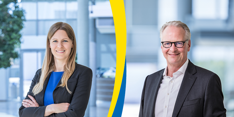 Rentschler Biopharma News Christiane Bardroff and Benedikt von Braunmuehl