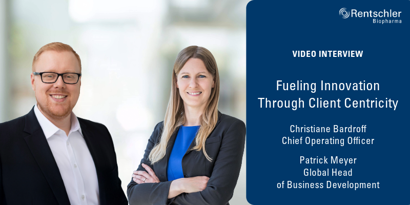 Rentschler Biopharma Video Interview Christiane Bardroff & Patrick Meyer Rentschler Biopharma Video Interview Christiane Bardroff & Patrick Meyer